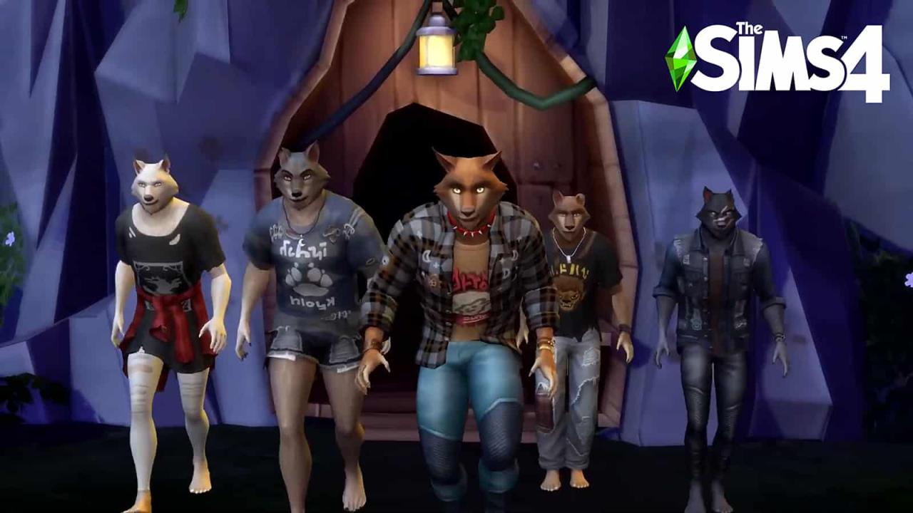 Sims 4 werewolf cure