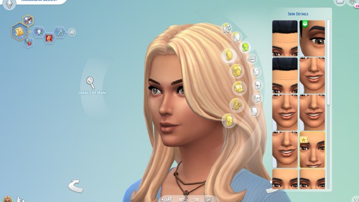 Sims 4 cas full edit
