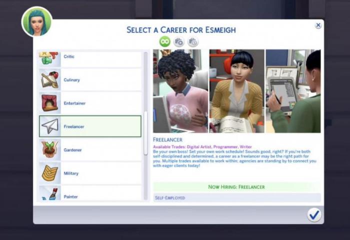 Sims 4 career rewards