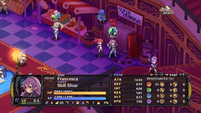 Disgaea 7 evility slots