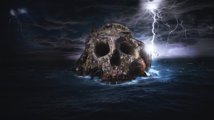 Dead island blue skull