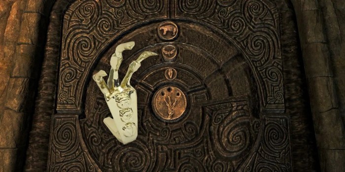 Skyrim ivory claw puzzle