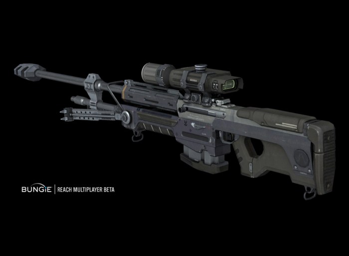 Halo reach sniper rifle