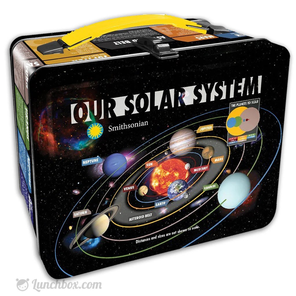 Solar system lunch box