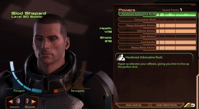 Best mass effect build