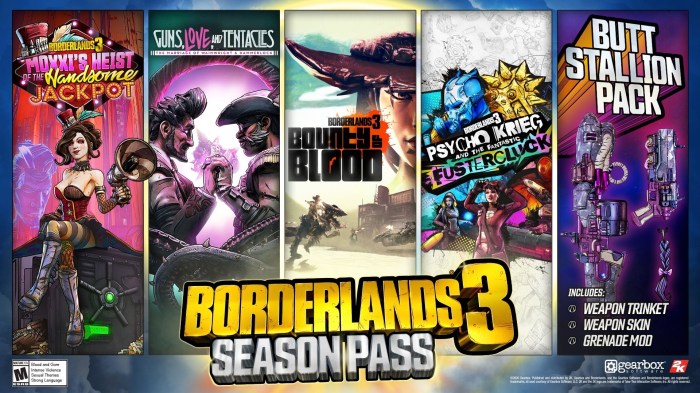 Borderlands 3 all dlc