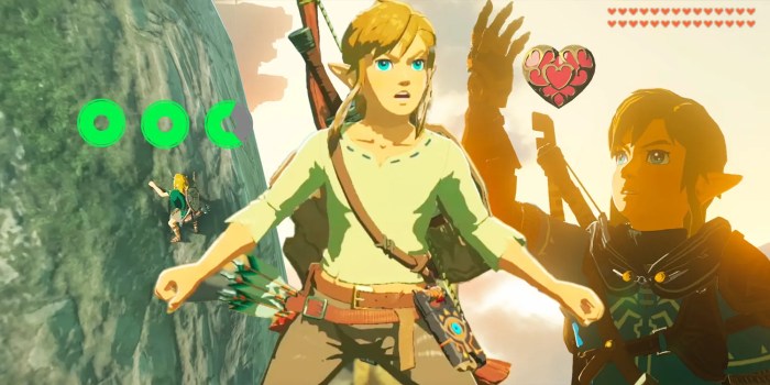 Zelda hearts or stamina