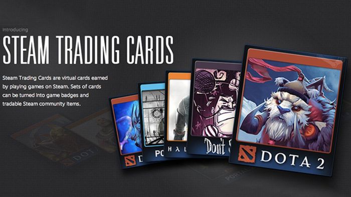 Steam trading cards sell