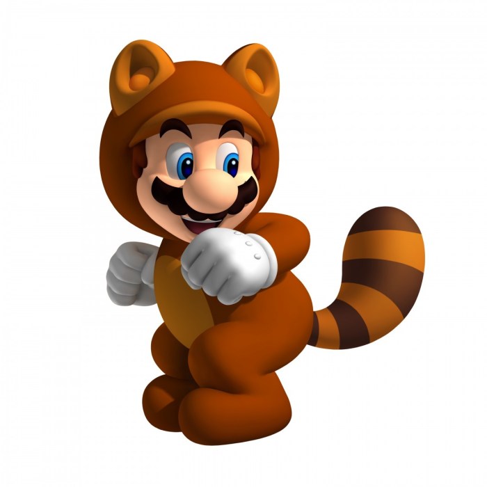 Super mario 3 bear suit