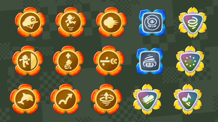 Mario wonder best badges