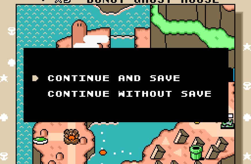 Super mario world save