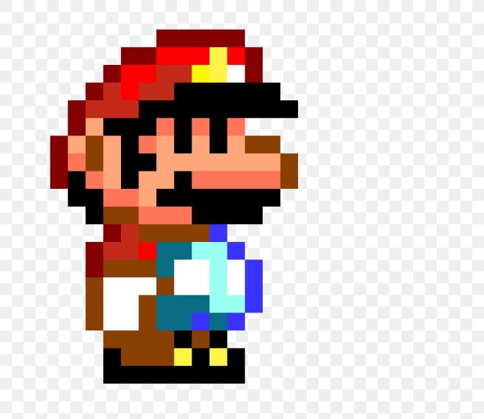 Mario super transparent render purepng