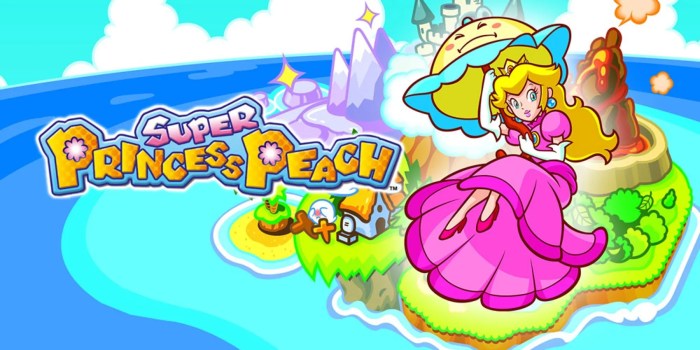 Princess peach game ds