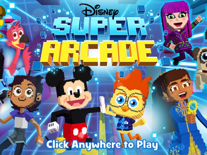Disney super arcade games