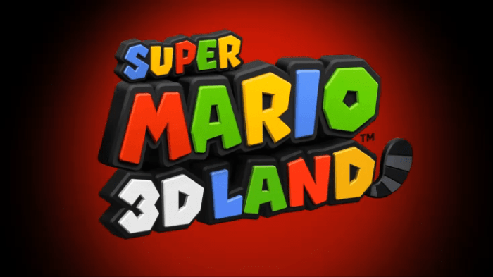 Super mario 3d land logo