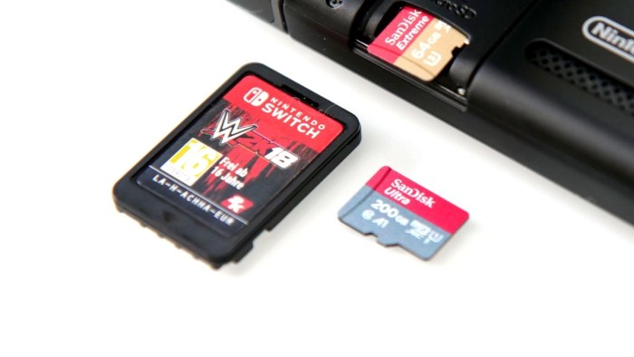 Switch games sd card