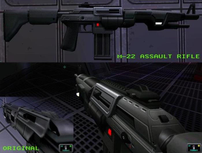 System shock 2 weapons