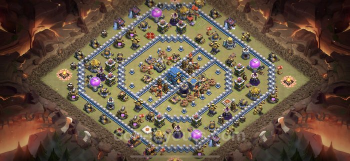 Base th5 clash clans copy link