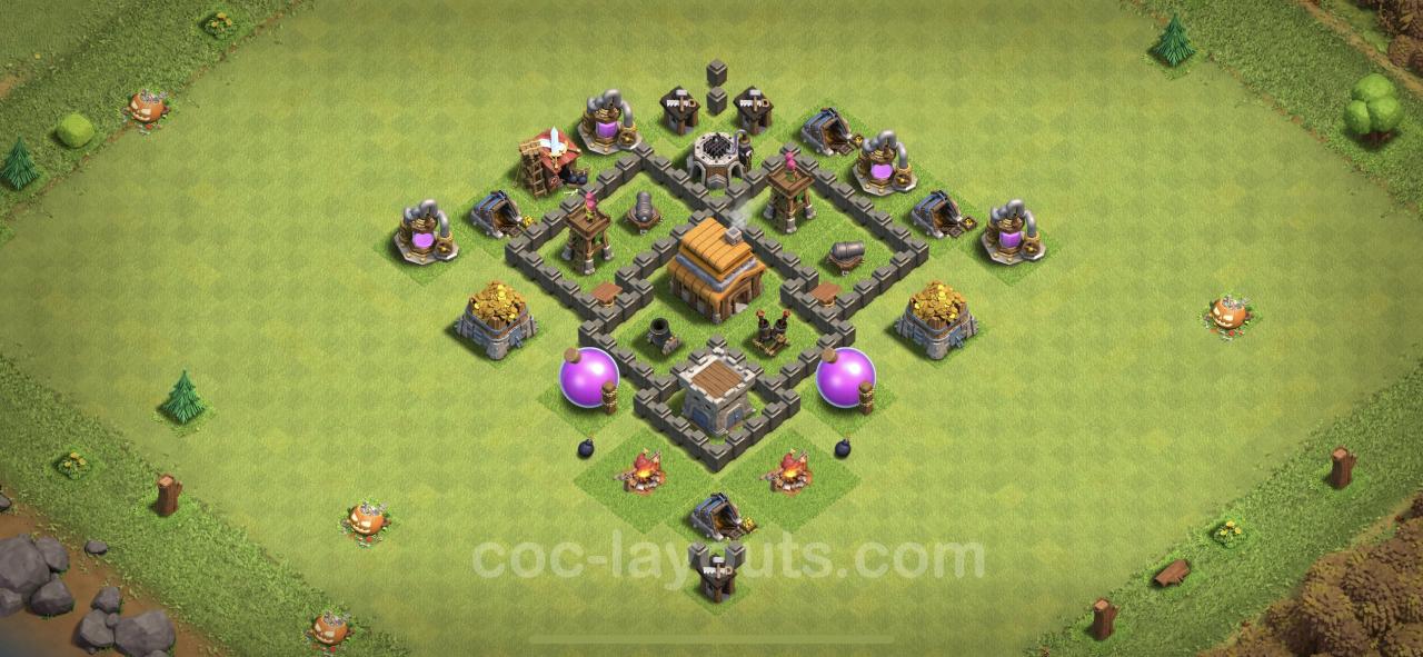 Good town hall 4 base