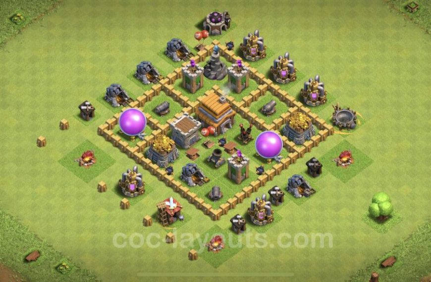 Th5 clash clans town