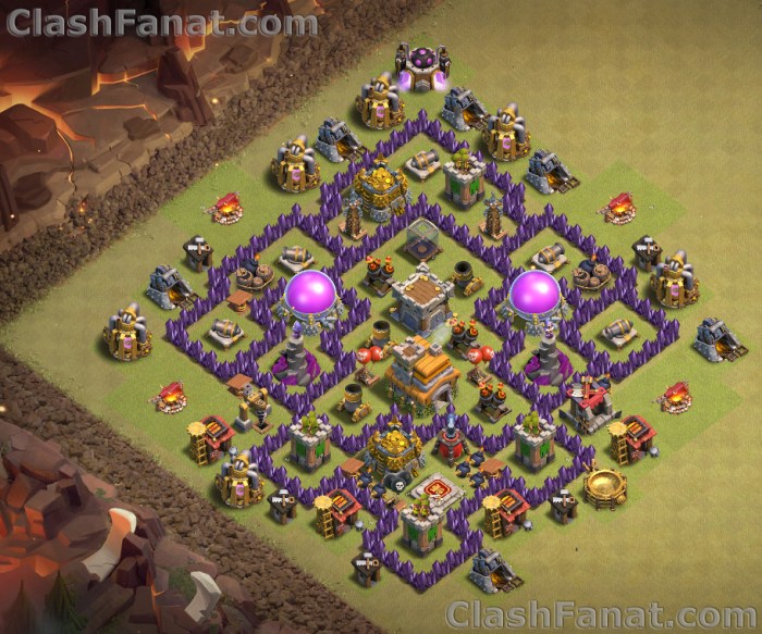 Clan of clans town hall 7