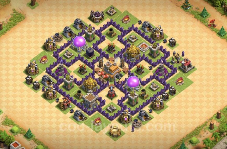 Town hall 7 base best