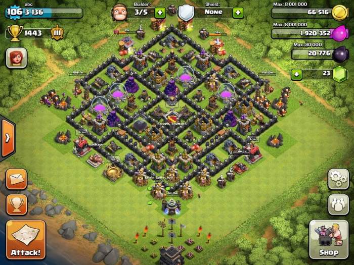 Town hall level 9 coc