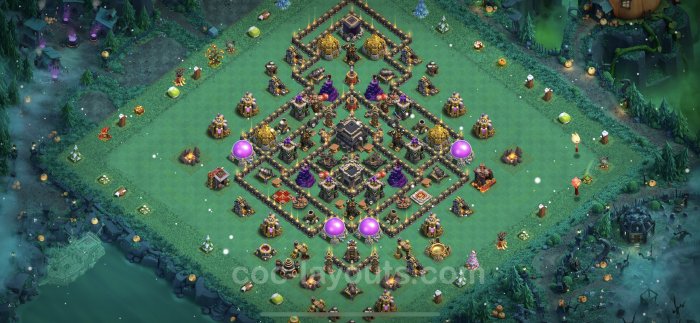 Town hall 9 max levels