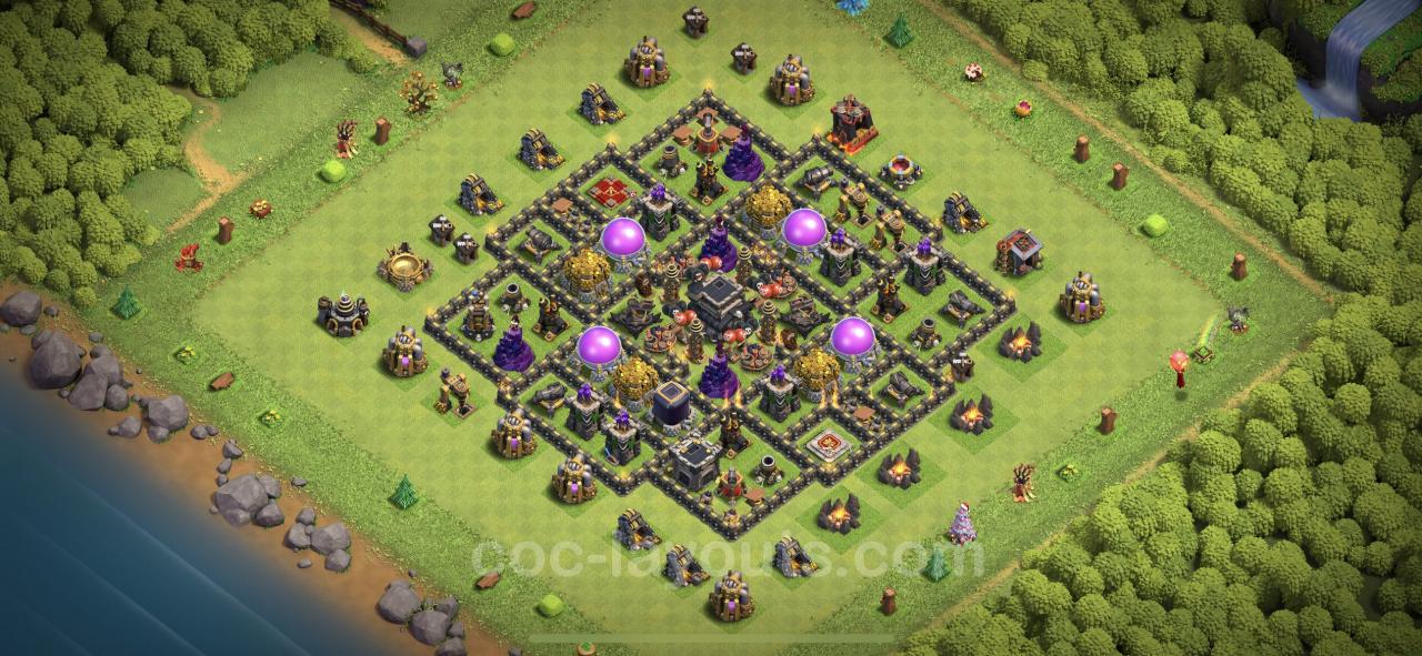 Town hall 9 max base