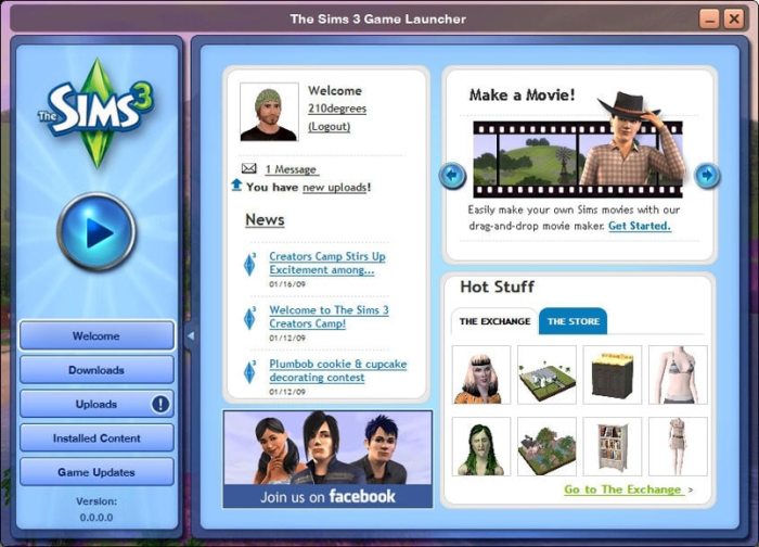 Sims 3 free store items