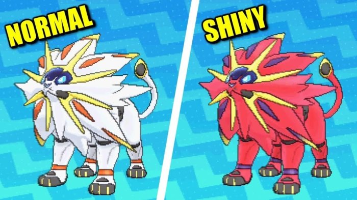 Flaaffy shiny vs normal