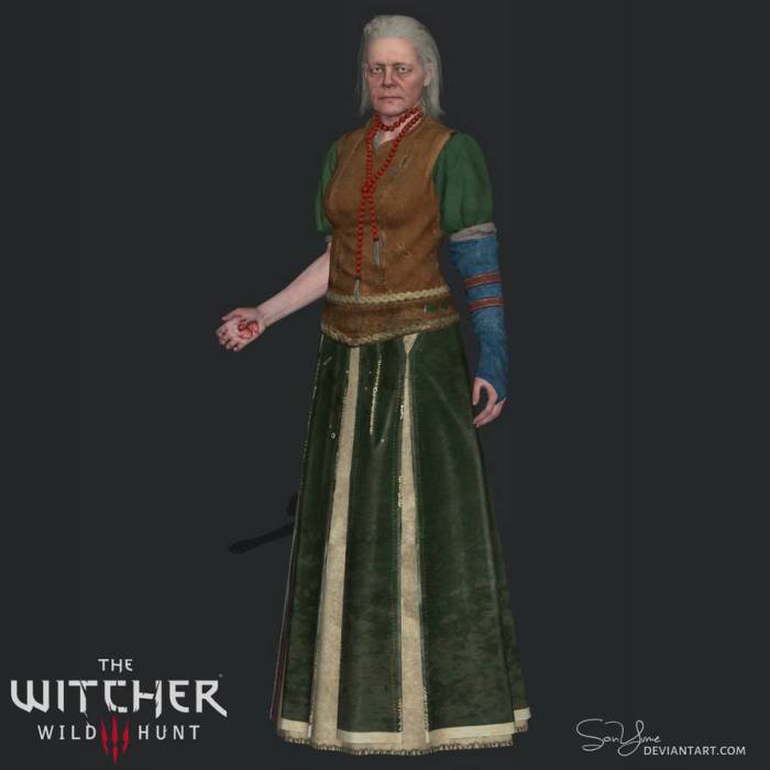 Anna witcher 3 doll