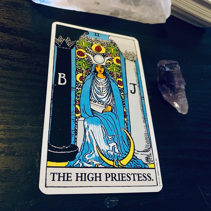 The high priestess isaac