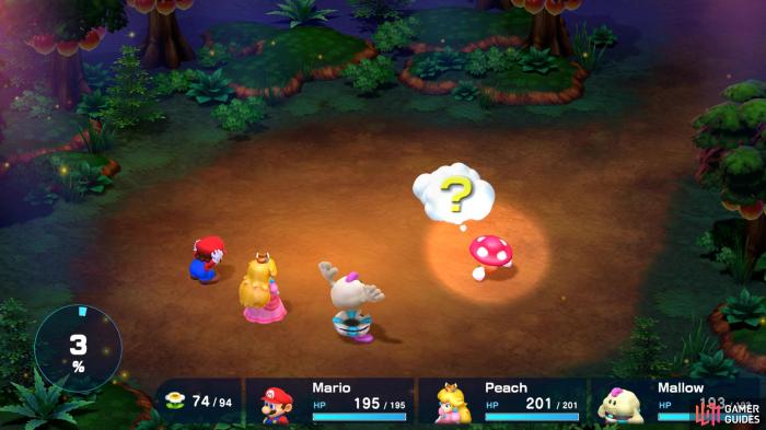 Thought peek mario rpg