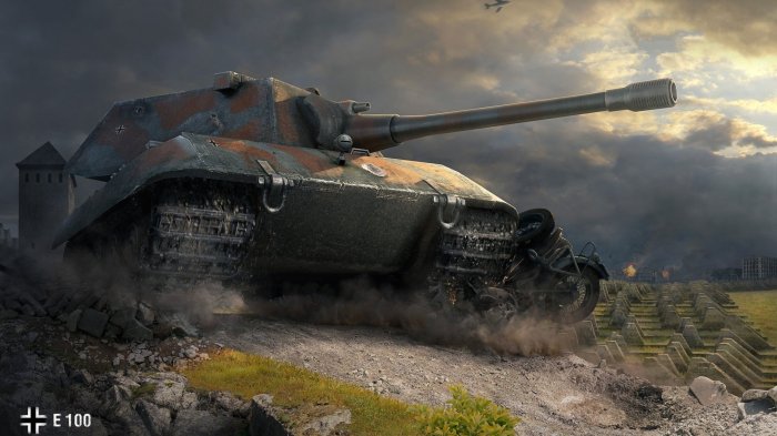 E100 world of tanks