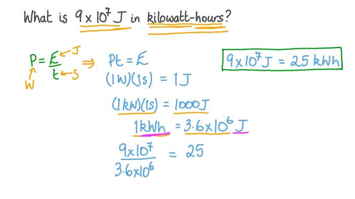 Joules joule formula wikihow calcular menghitung watt potenza
