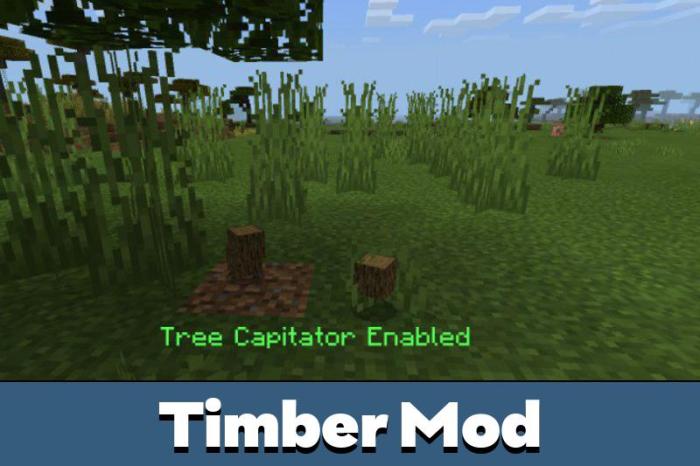 Mod timber minecraft