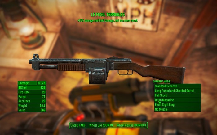 Best weapons fallout 4