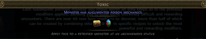 Poe chance to poison