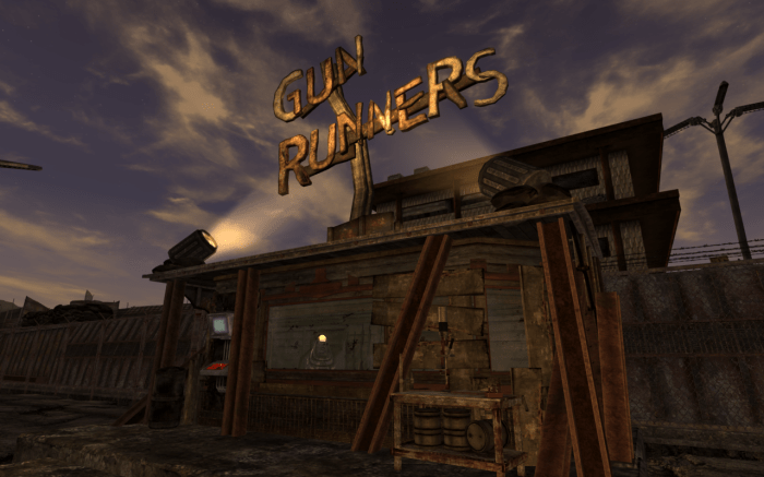 Gun runners new vegas