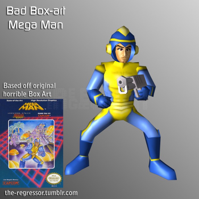 Mega man bad box art