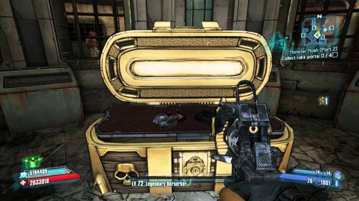 Keys in borderlands 2