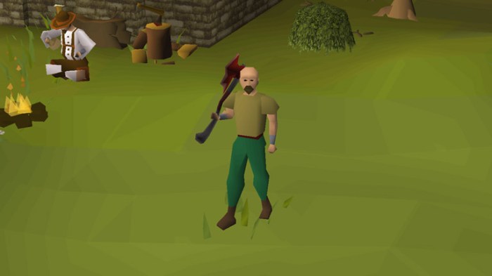 Osrs two handed axe