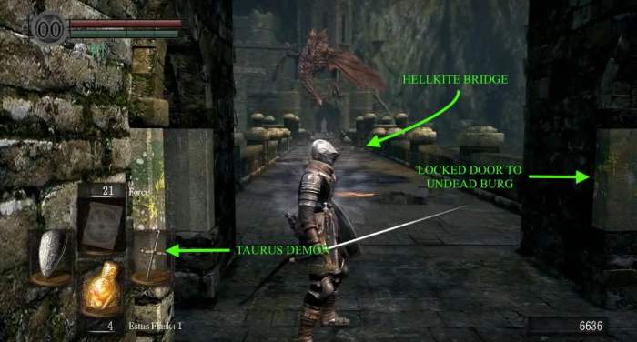 Burg undead souls dark guide depths walkthrough gamepressure go darksouls guides