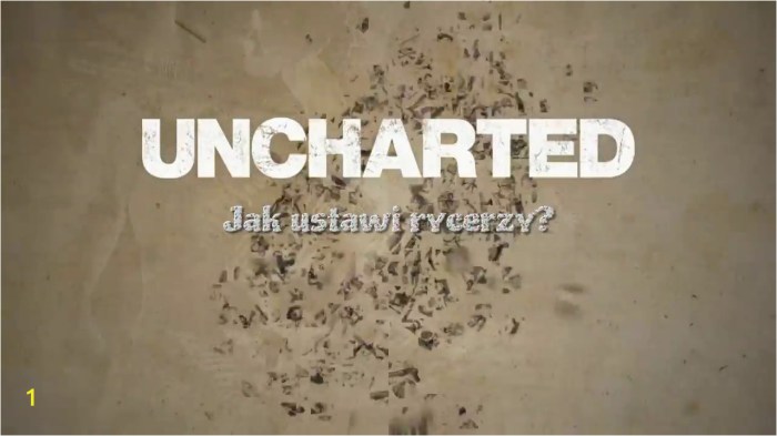 Uncharted puzzle mural