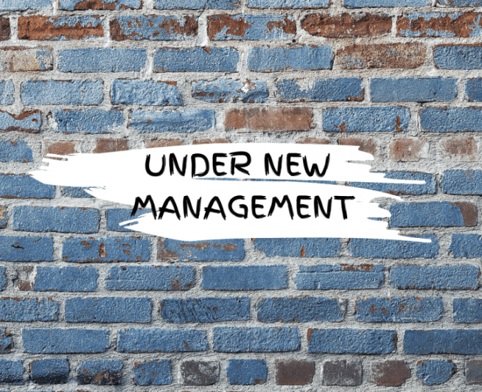 Under new management 2