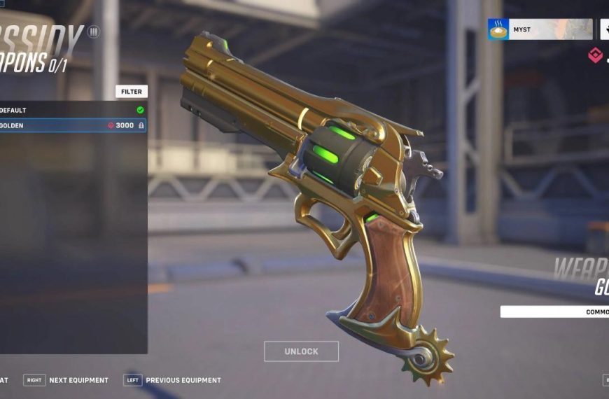 Overwatch 2 gold guns