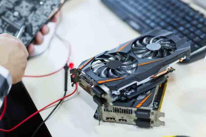 Using two graphics cards