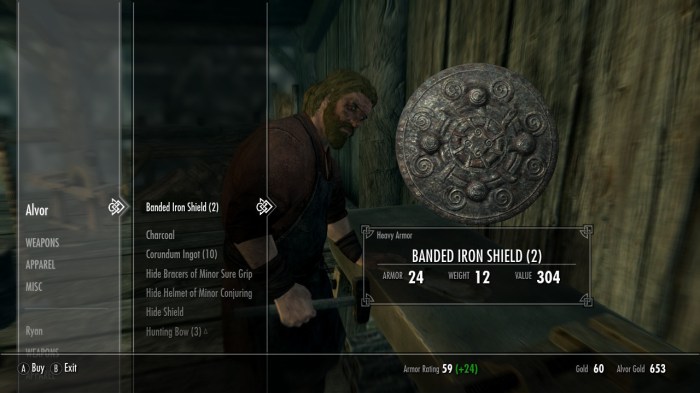 Skyrim how to sell stuff