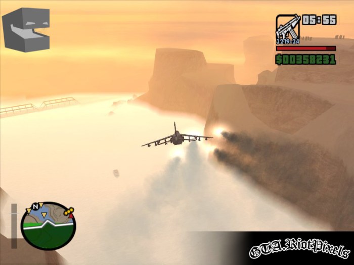 Gta sa vertical bird